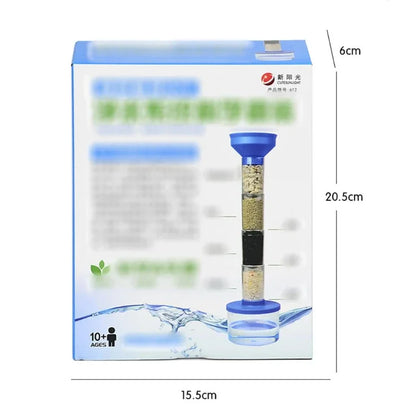 DIY Green Science Clean Water Kit Educational Toys Experiment Tecnologia Funny