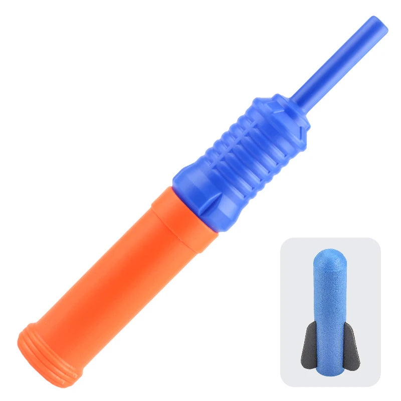 Hand-Propelled Rocket Launcher Toy Set Foam Rocket Children'S Outdoor Birthday Gift Funny Summer Garden Game Party Discount