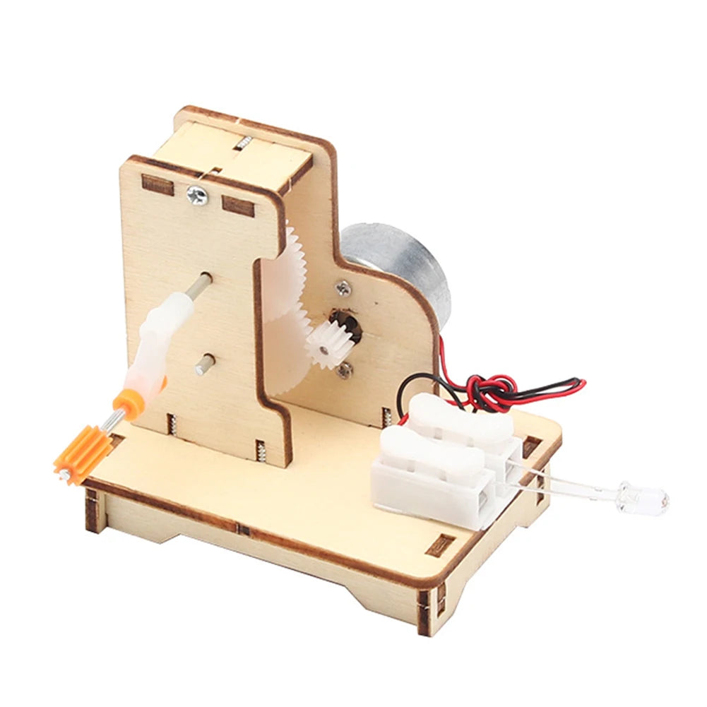 DIY Boat Model Science Toys Kids STEM Electric Educational Teaching Kit 3D Assemble Wooden Boat Toy Scientific Experiment Kit
