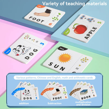 Kids Math Learning Toy - Owl & Chick Balance Scale - Boys & Girls Lion Balancing Math Game