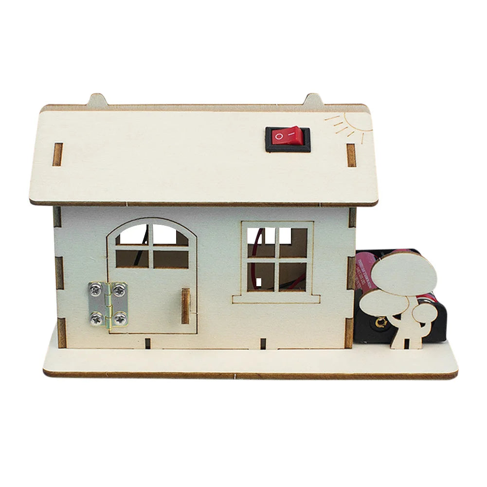 DIY Boat Model Science Toys Kids STEM Electric Educational Teaching Kit 3D Assemble Wooden Boat Toy Scientific Experiment Kit