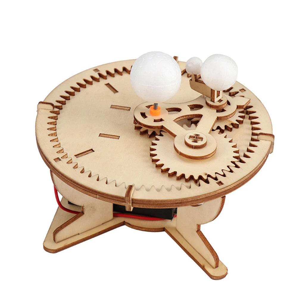 DIY Boat Model Science Toys Kids STEM Electric Educational Teaching Kit 3D Assemble Wooden Boat Toy Scientific Experiment Kit