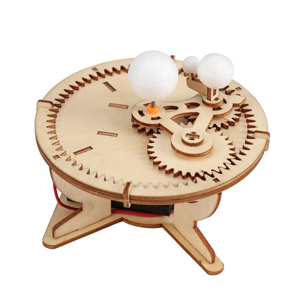 DIY Boat Model Science Toys Kids STEM Electric Educational Teaching Kit 3D Assemble Wooden Boat Toy Scientific Experiment Kit