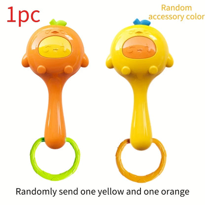 Baby Sensory Toys with Rattles - Multicolor Tactile Stimulation Toys for Motor Skills Development, Gripping & Ringing Sounds