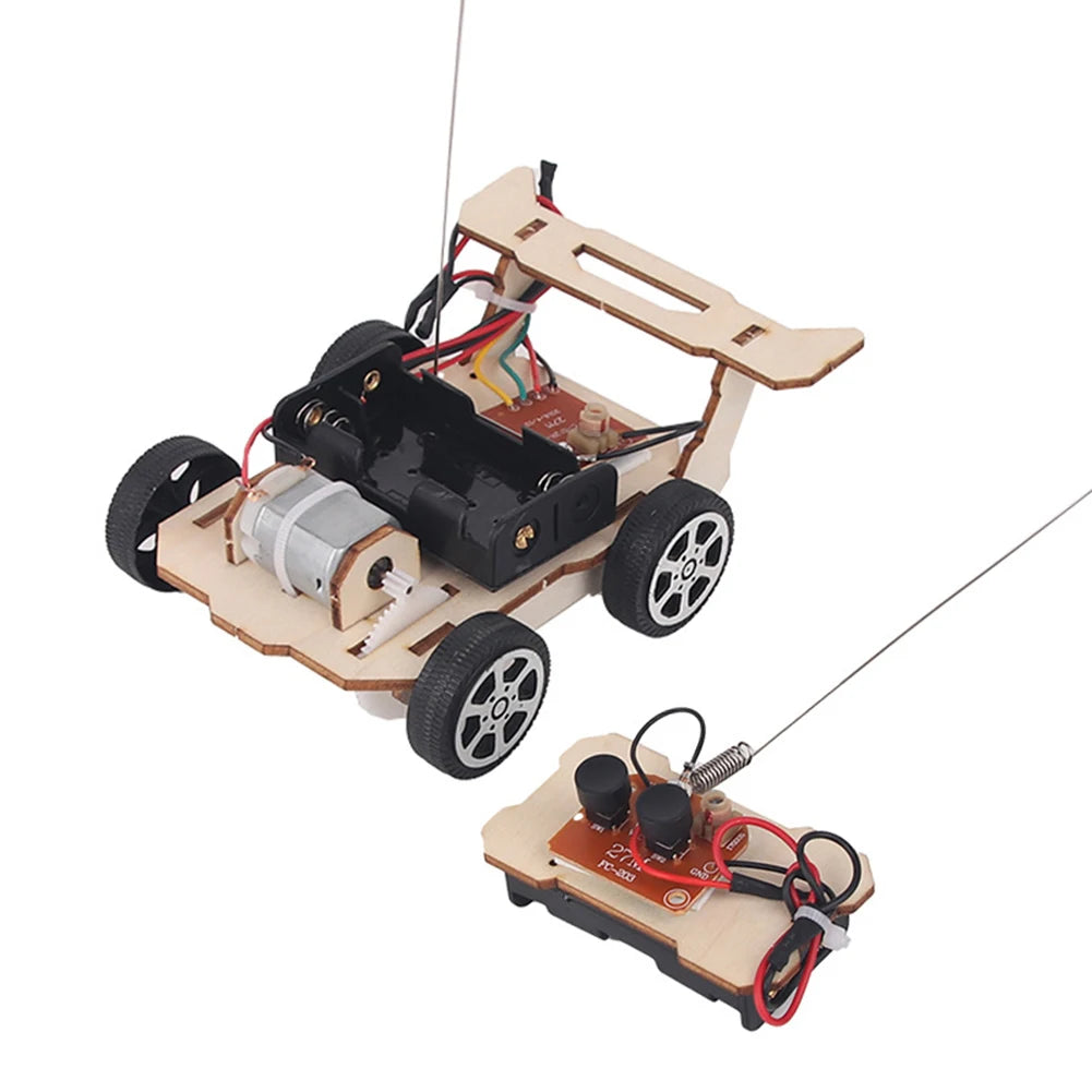 DIY Boat Model Science Toys Kids STEM Electric Educational Teaching Kit 3D Assemble Wooden Boat Toy Scientific Experiment Kit