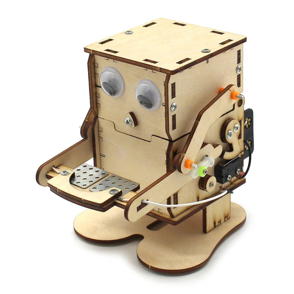 DIY Boat Model Science Toys Kids STEM Electric Educational Teaching Kit 3D Assemble Wooden Boat Toy Scientific Experiment Kit