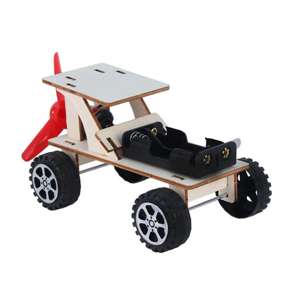 DIY Boat Model Science Toys Kids STEM Electric Educational Teaching Kit 3D Assemble Wooden Boat Toy Scientific Experiment Kit
