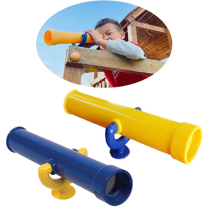 Kids Playground Monocular Pirate Telescope Pretend Play Toy Interactive Learning Educational Gift