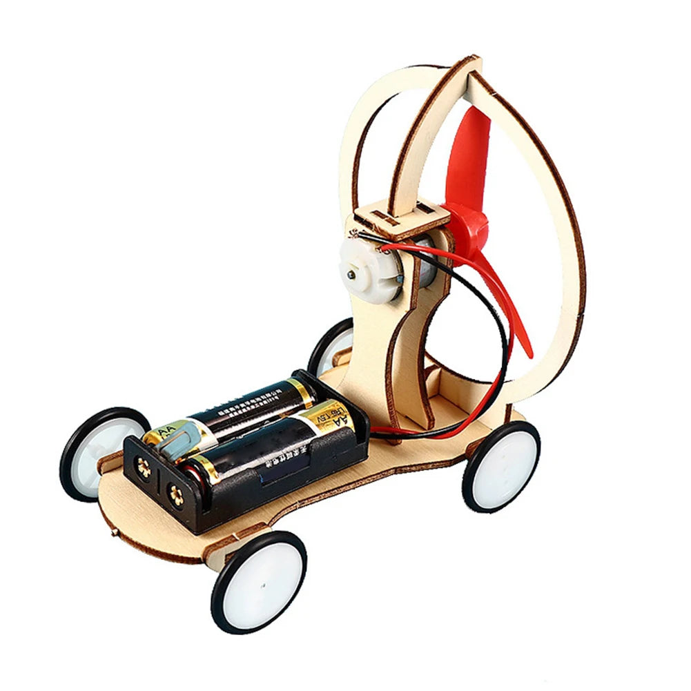 DIY Boat Model Science Toys Kids STEM Electric Educational Teaching Kit 3D Assemble Wooden Boat Toy Scientific Experiment Kit